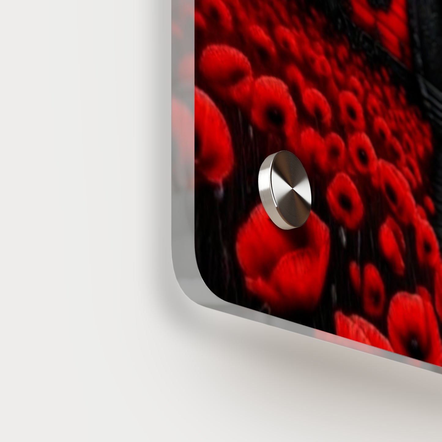 Red House Acrylic Wall Art Panels Home Decor