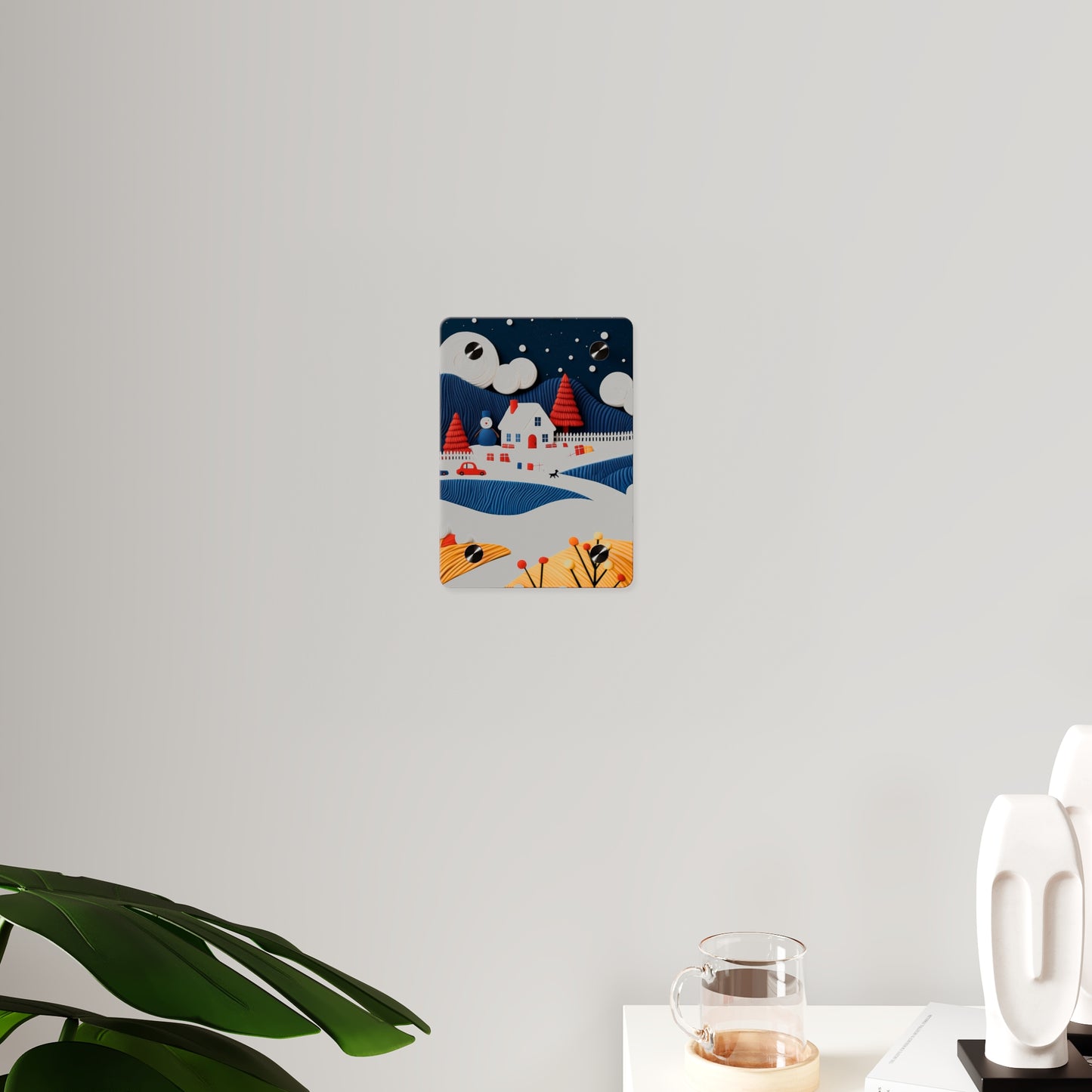 Crochet Acrylic Wall Art Panels Home Decor