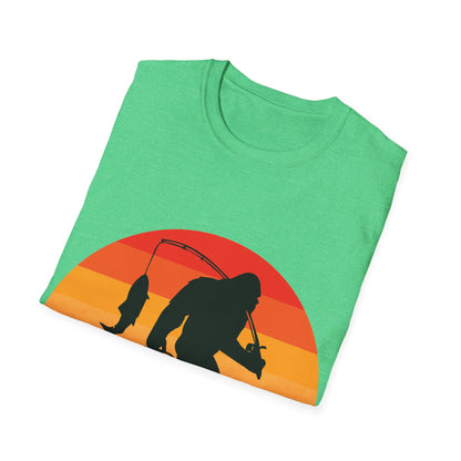 Bigfoot Fishing T-Shirt