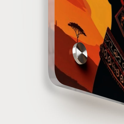 Beautiful Afrohemian Acrylic Wall Art Panels Home Decor