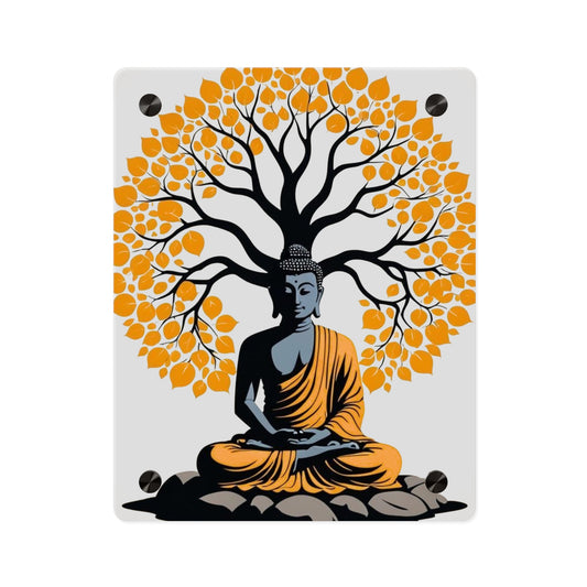 Budda Meditating Wall Art Panels Home Decor