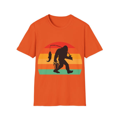 Bigfoot Fishing T-Shirt
