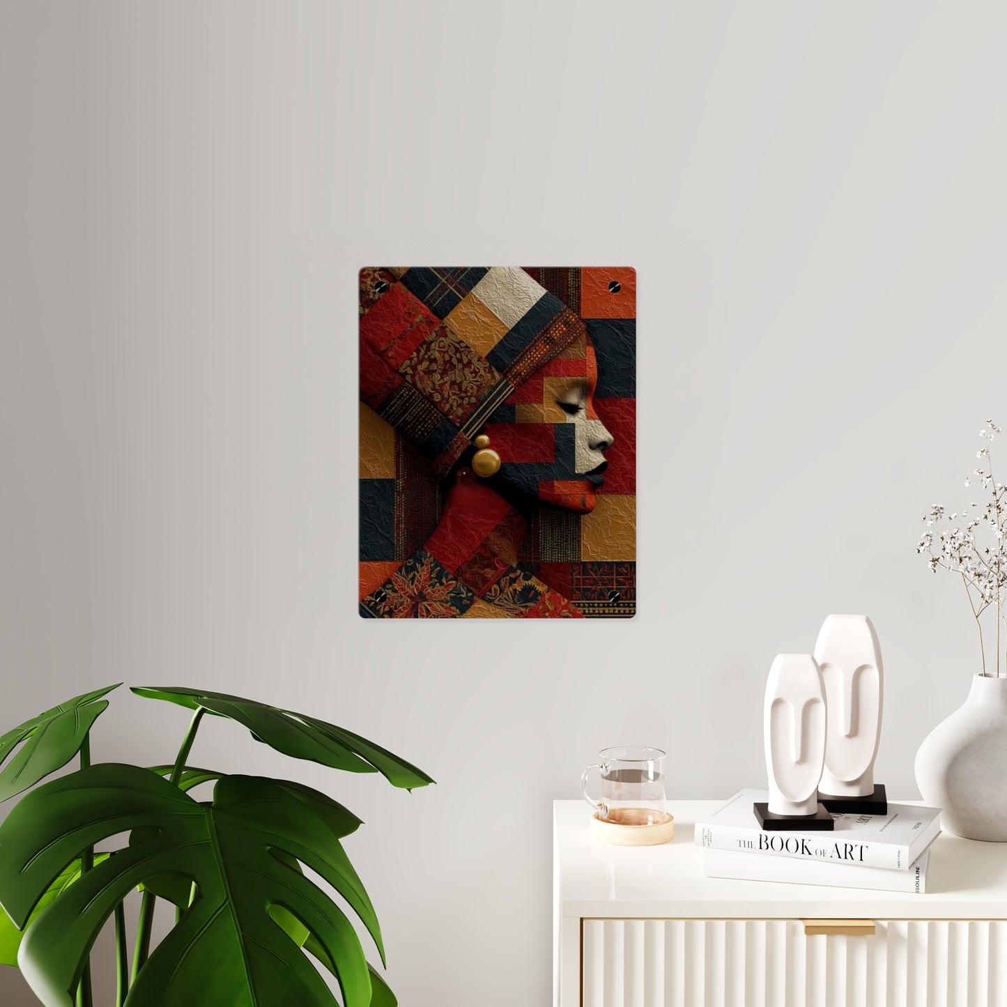 Afrohemian Women Acrylic Wall Art Panels Home Decor