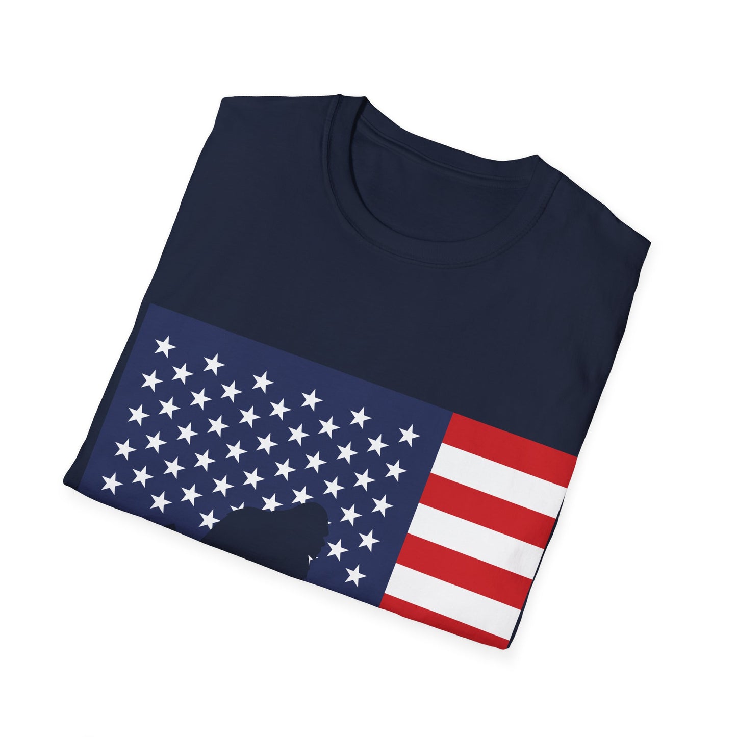 Amarican Bigfoot Flag T-Shirt