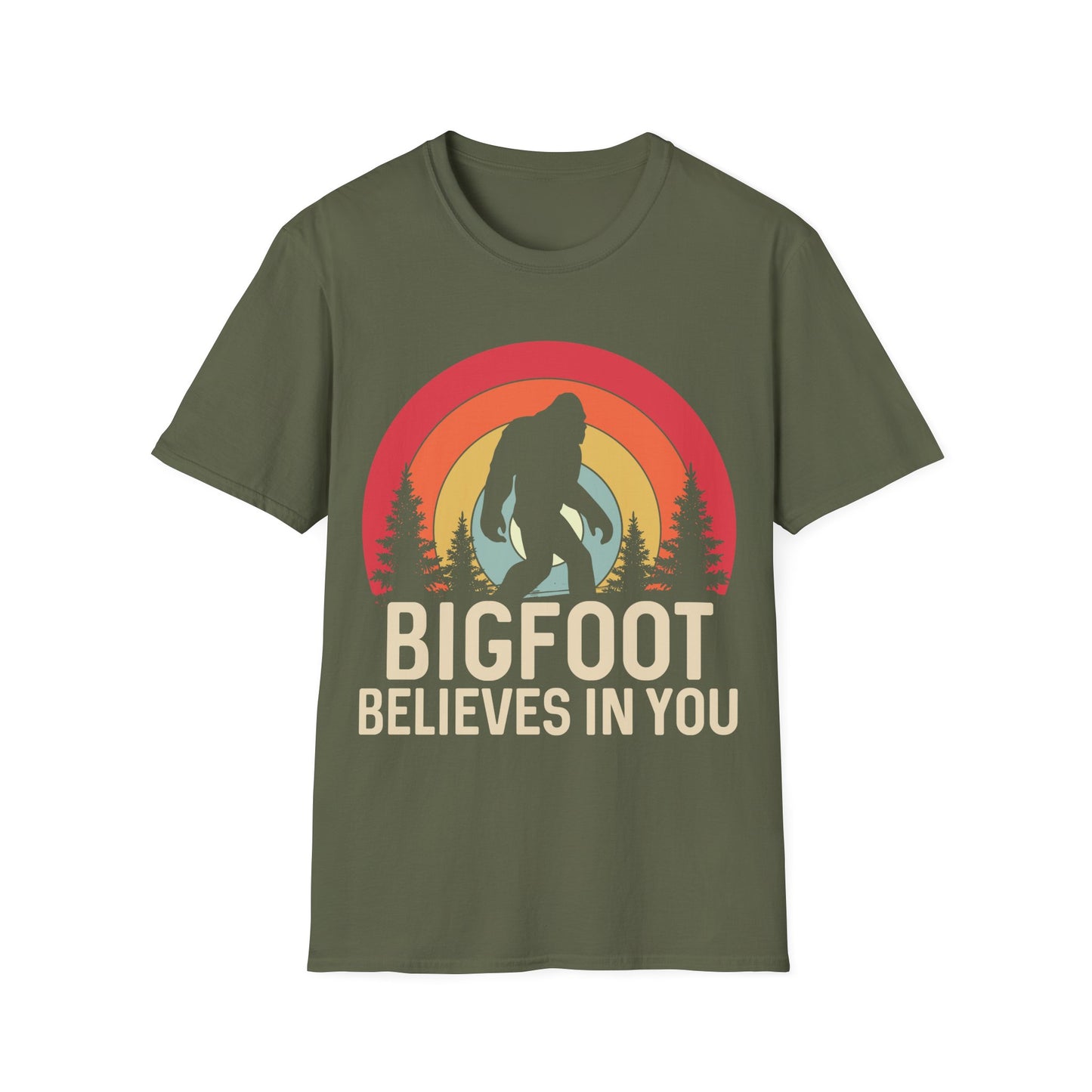 Bigfoot Believes in You T-Shirt