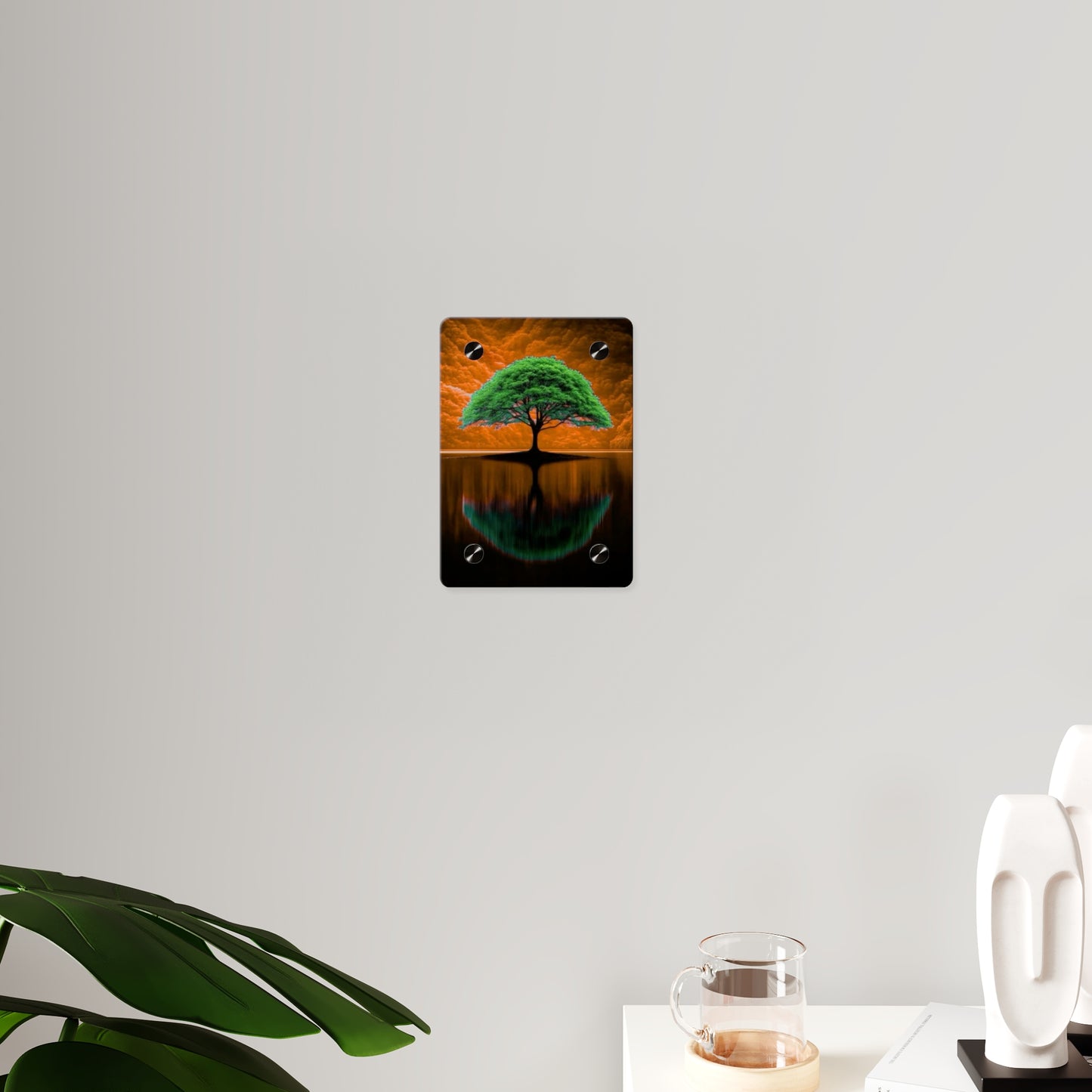 Modern Vintage Tree Acrylic Wall Art Panels Home Decor