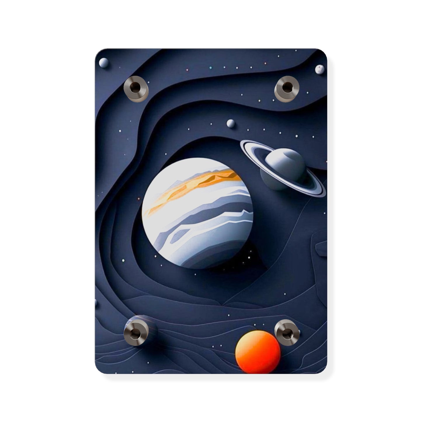 Solar System 3d Art Acrylic Wall Art Panels Home Decor
