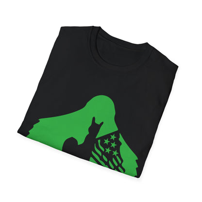 Bigfoot American Flag T-Shirt