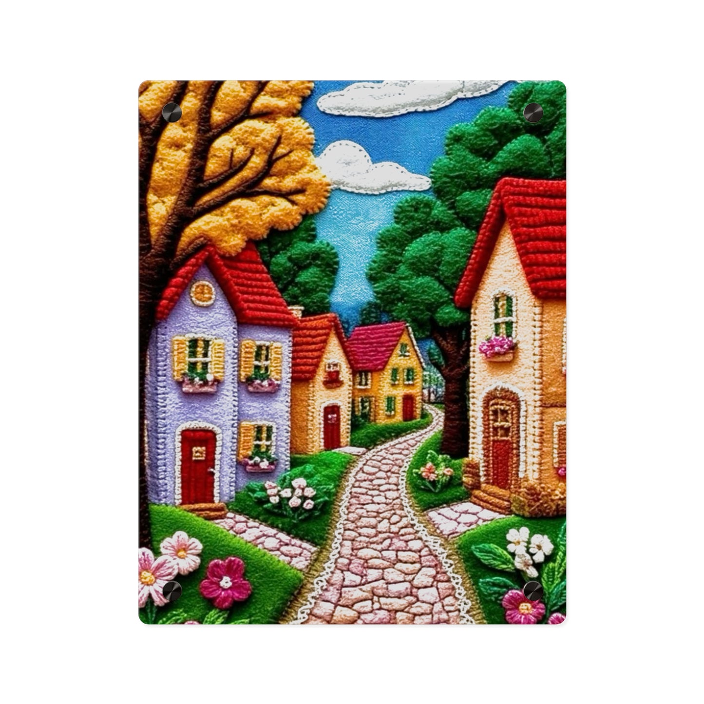 Vienna Strees  Acrylic Wall Art Panels Home Decor