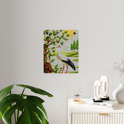 Crane Acrylic Wall Art Panels Home Decor