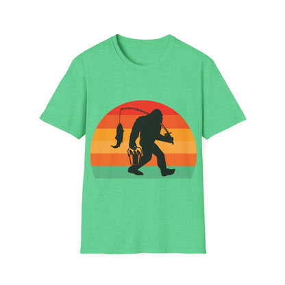 Bigfoot Fishing T-Shirt