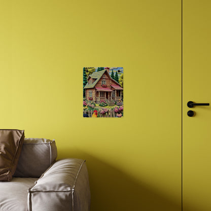 Farm House  Acrylic Wall Art Panels Home Decor