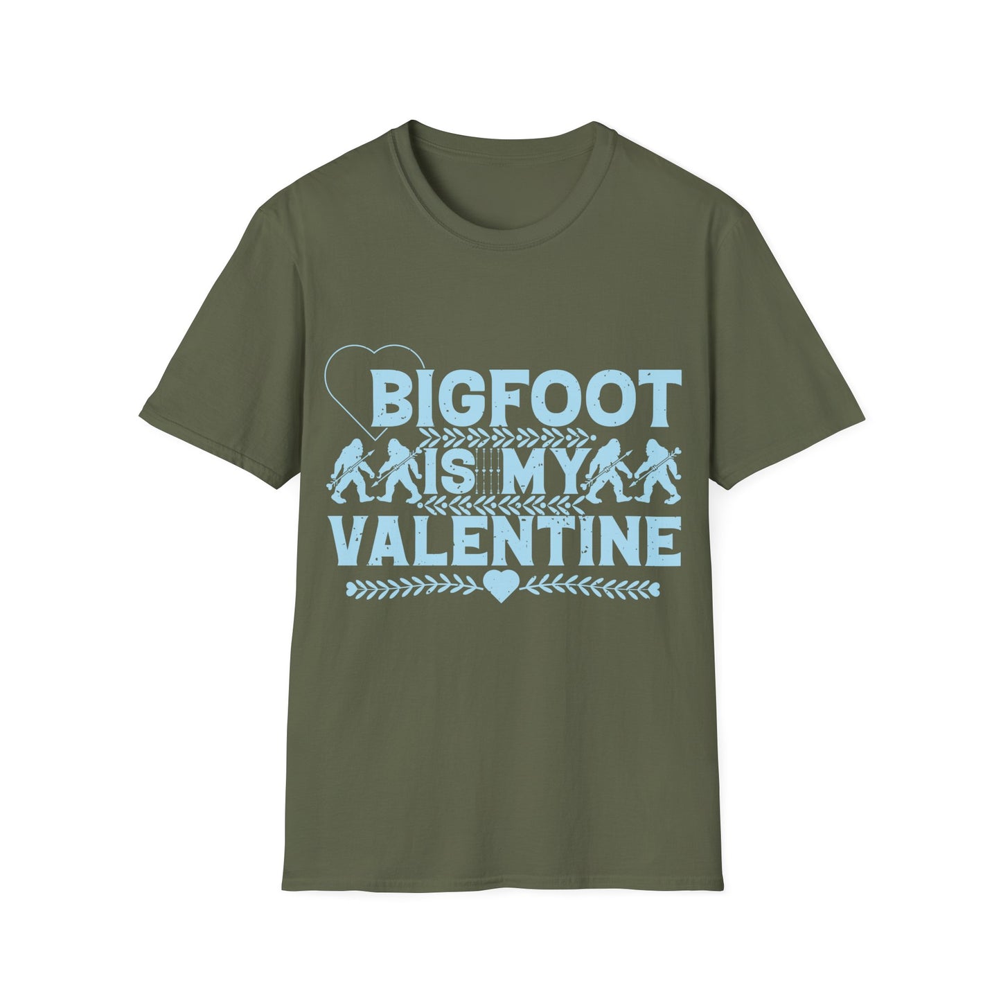 Bigfoot is Valentine T-Shirt