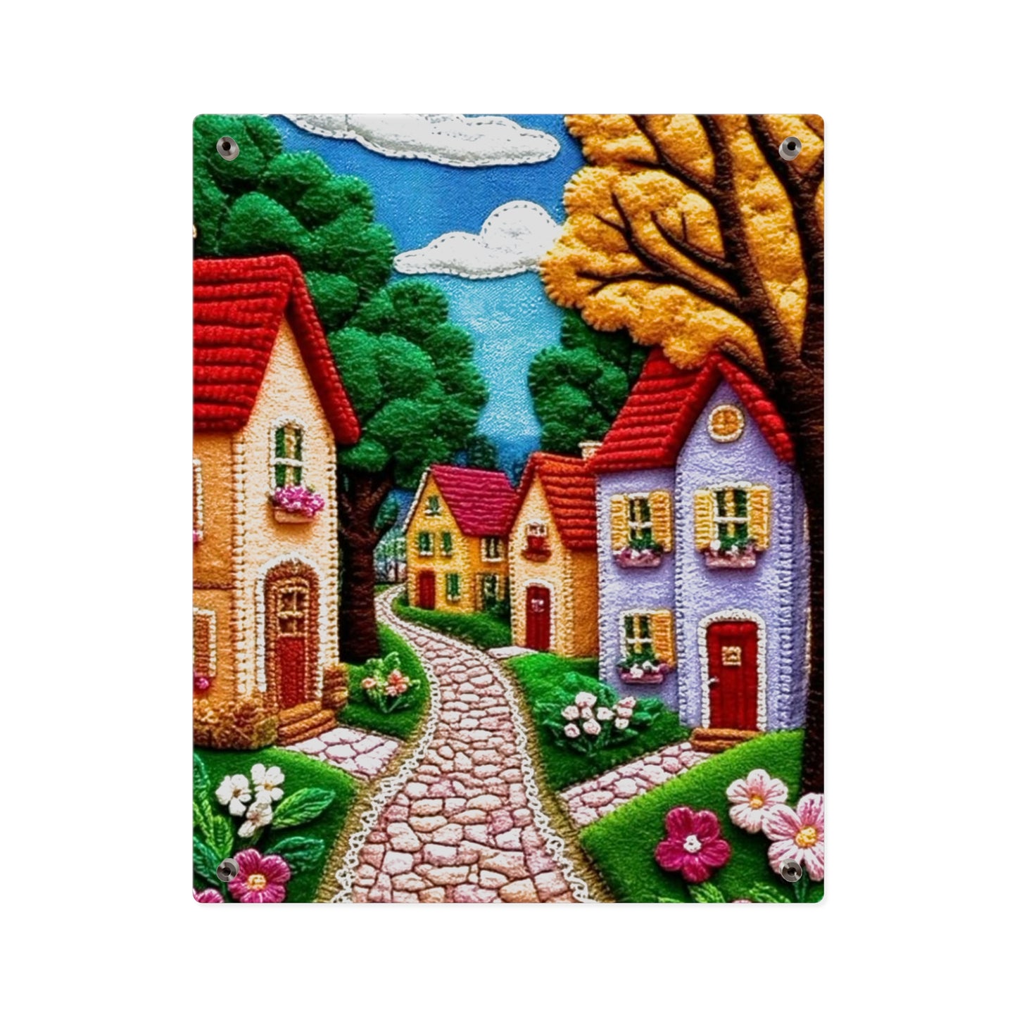 Vienna Strees  Acrylic Wall Art Panels Home Decor