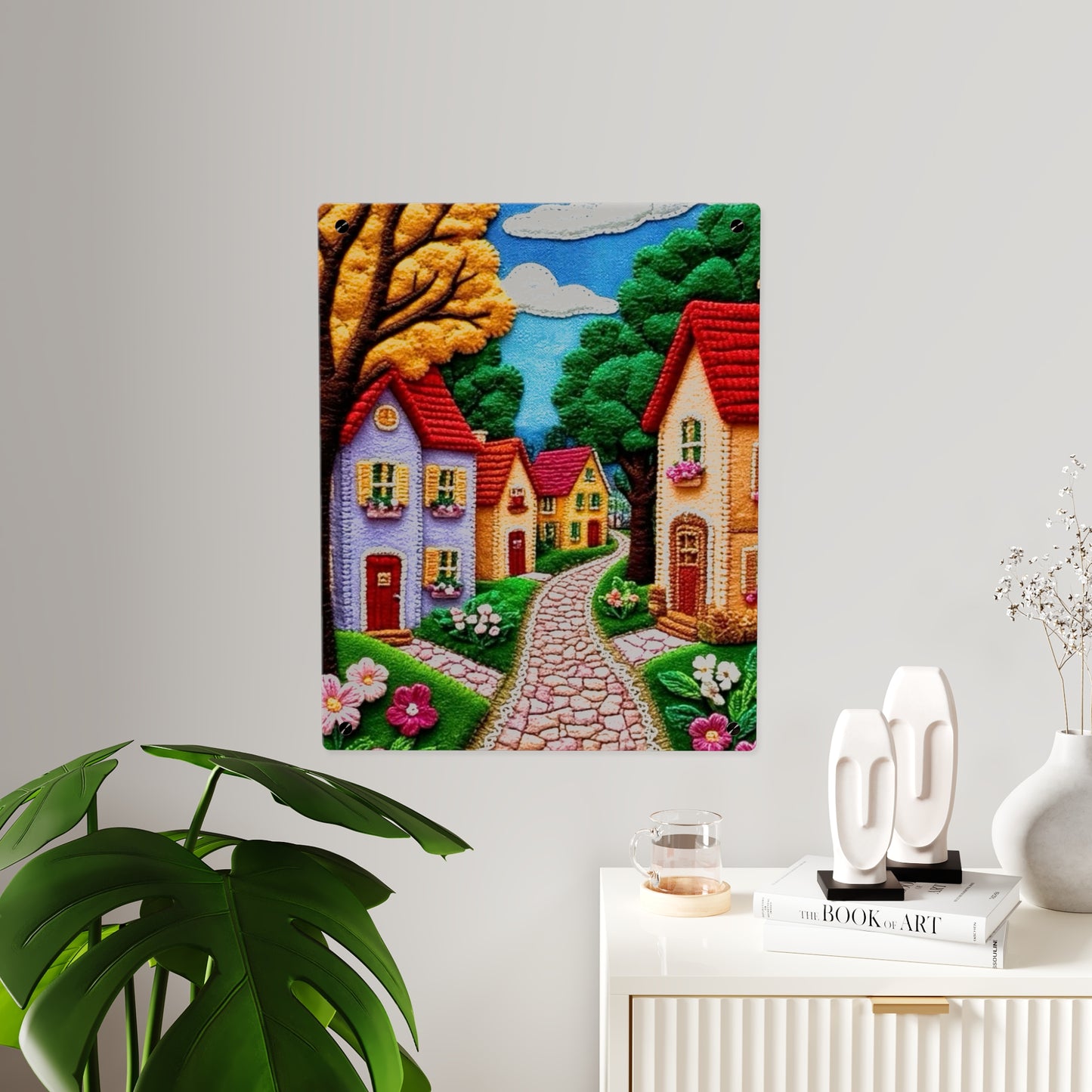 Vienna Strees  Acrylic Wall Art Panels Home Decor