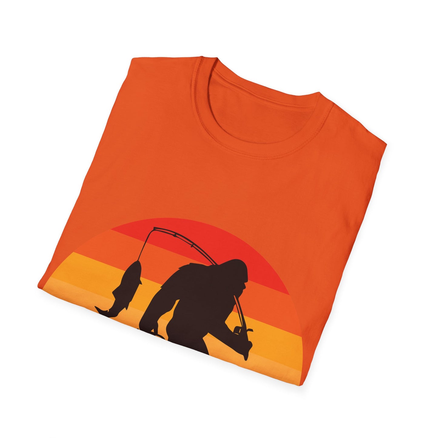 Bigfoot Fishing T-Shirt