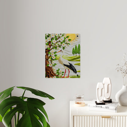 Crane Acrylic Wall Art Panels Home Decor