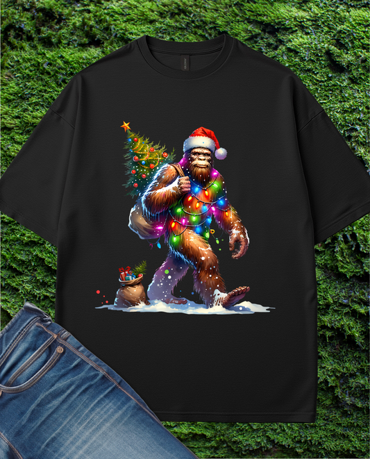 Bigfoot Christmas  T-Shirt