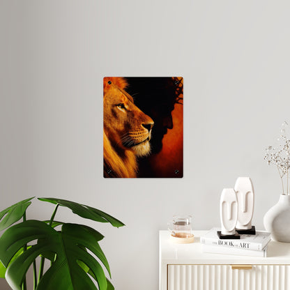 Jesus King Christian Acrylic Wall Art Panels Home Decor