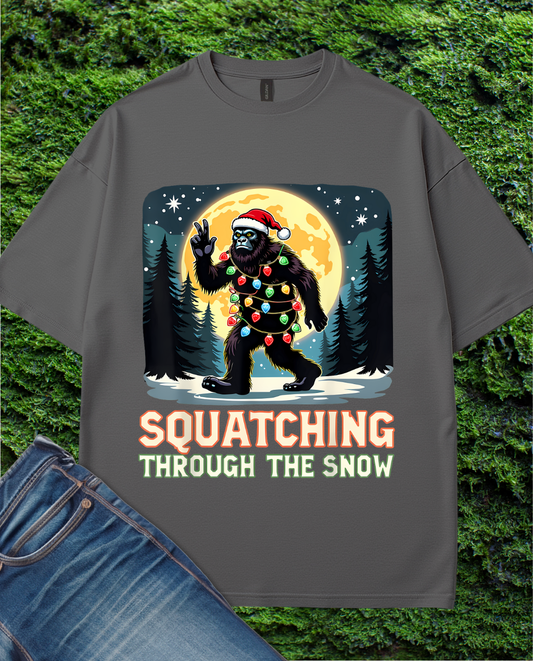 Christmas Squatching  T-shirt