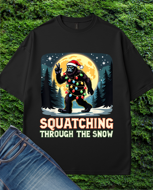 Christmas Squatching  T-shirt