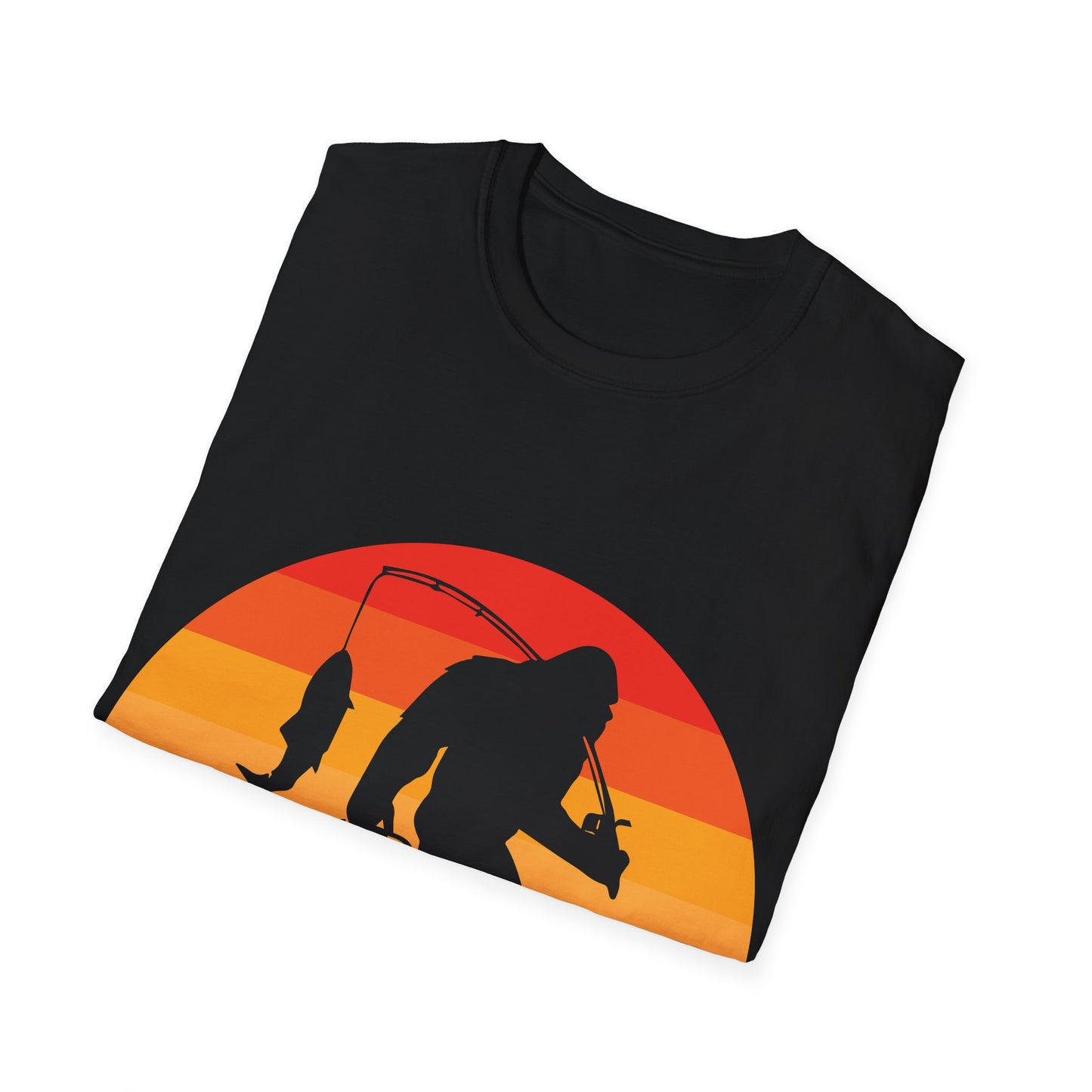 Bigfoot Fishing T-Shirt