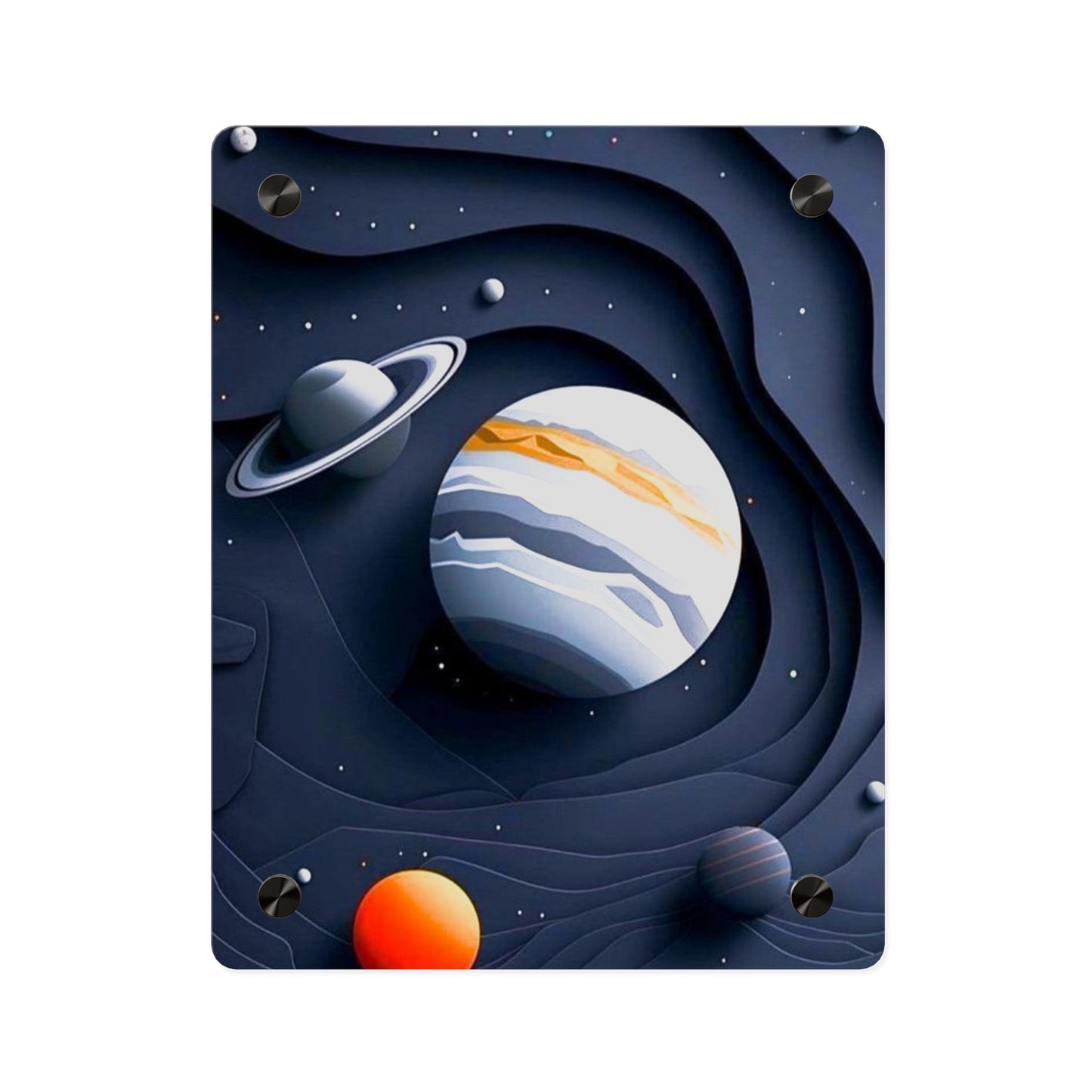 Solar System 3d Art Acrylic Wall Art Panels Home Decor