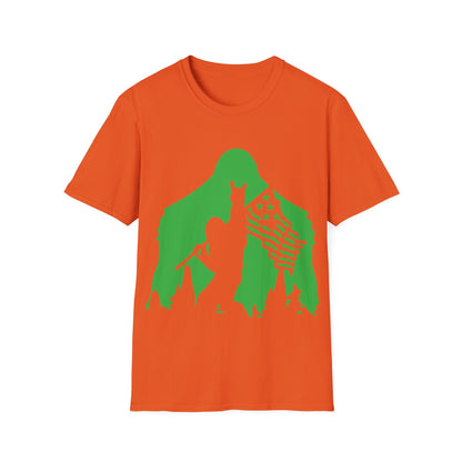 Bigfoot American Flag T-Shirt