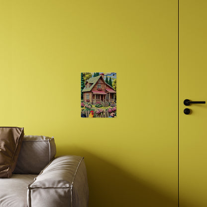 Farm House  Acrylic Wall Art Panels Home Decor