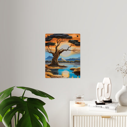 Savanna Tree Acrylic Wall Art Panels Home Decor