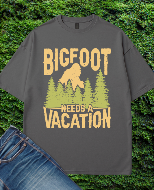 Bigfoot Needs Vacation T-Shirt