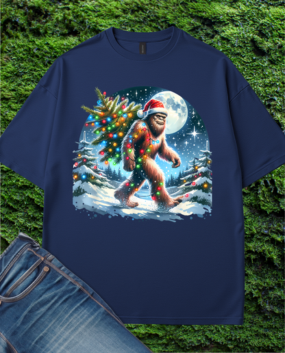 Bigfoot Christmas Holiday T-Shirt