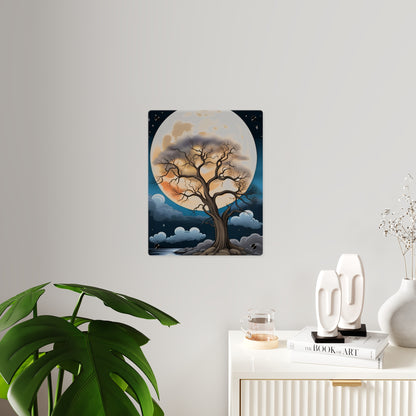 Fancy Moon Tree Acrylic Wall Art Panels Home Decor
