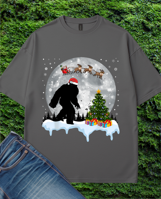 Bigfoot Sledge Moon T-shirt