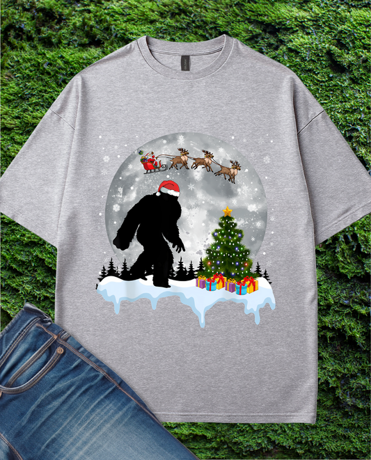 Bigfoot Sledge Moon T-shirt