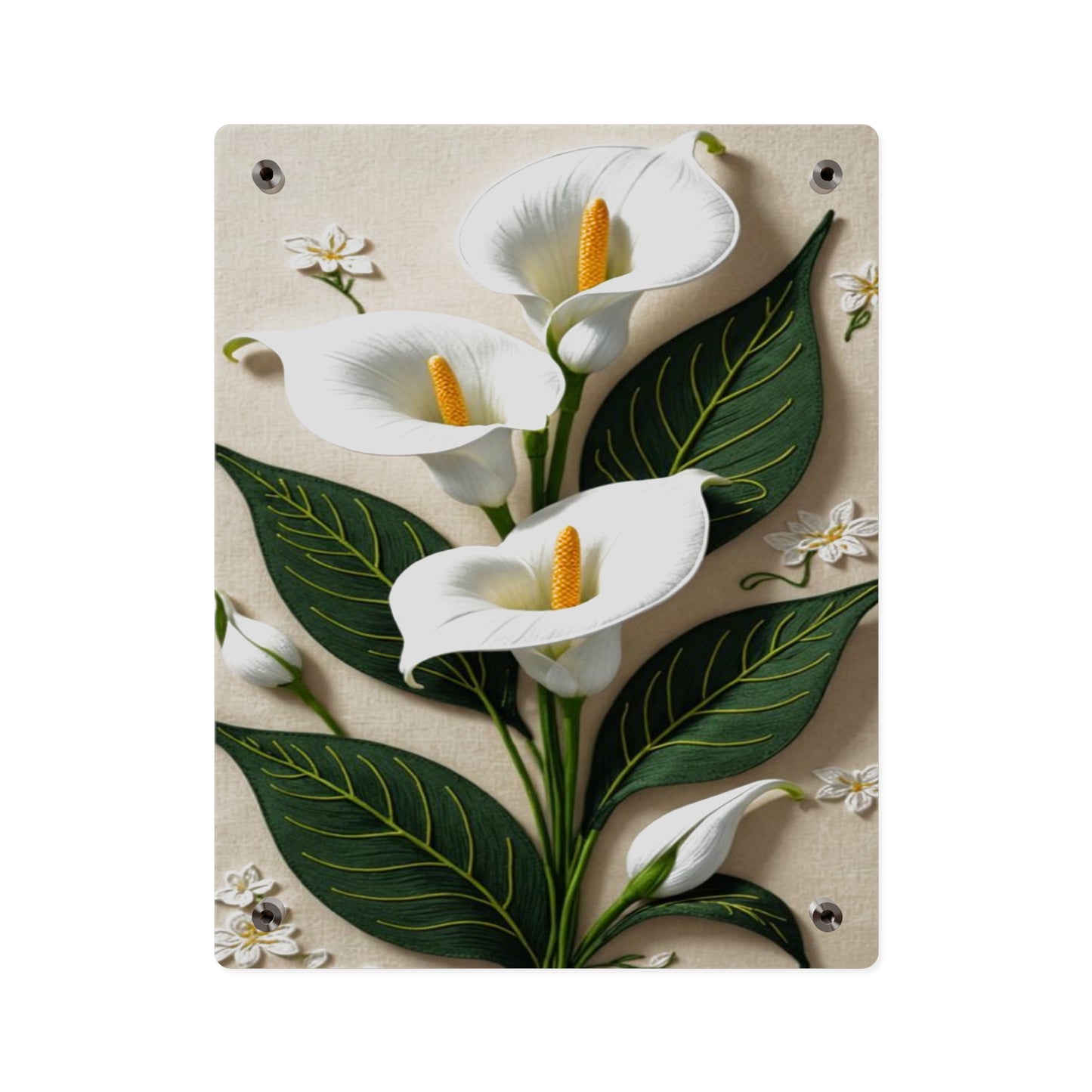 Flower Acrylic Wall Art Panels Home Decor
