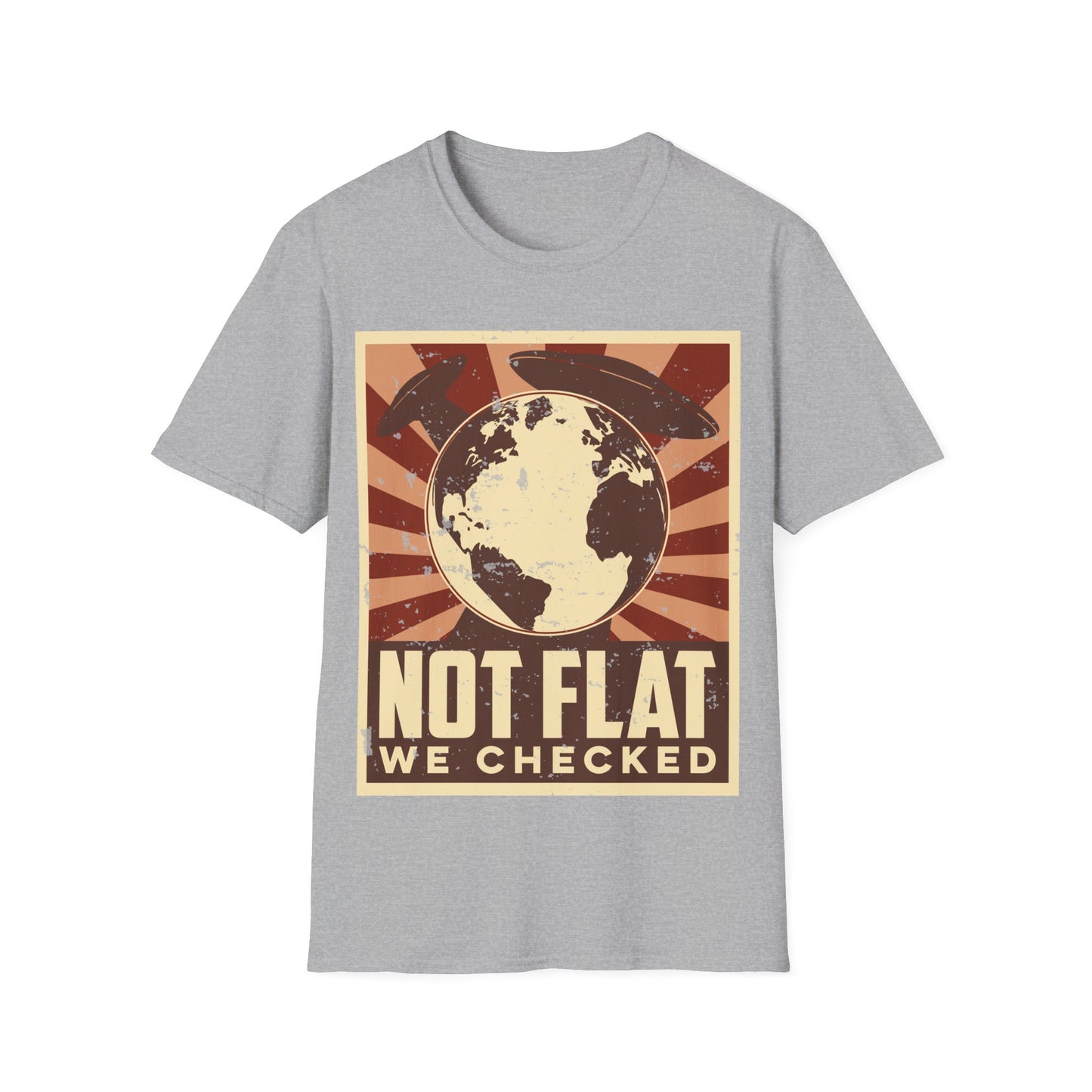 Not Flat  T-Shirt