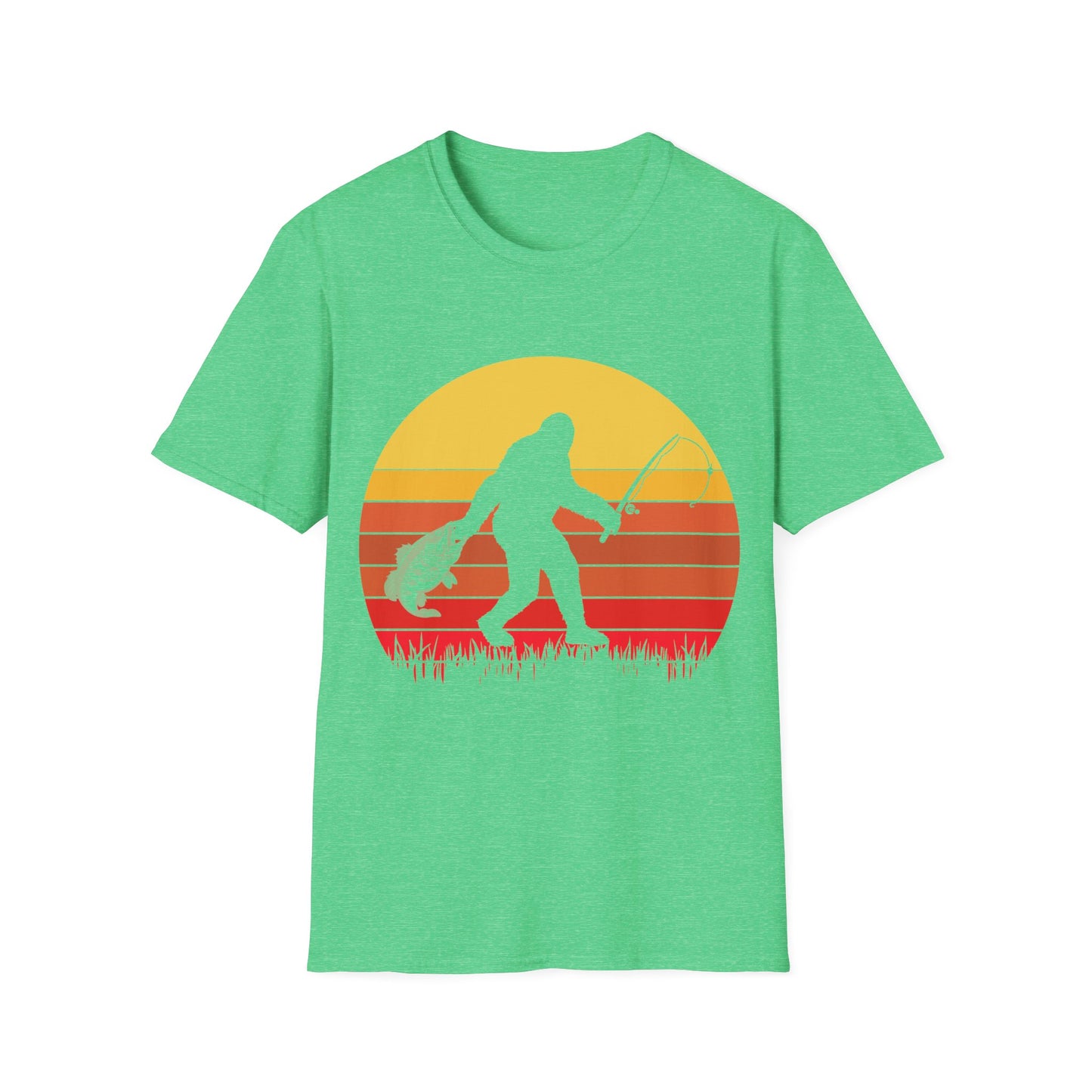 Bigfoot Fishing T-Shirt