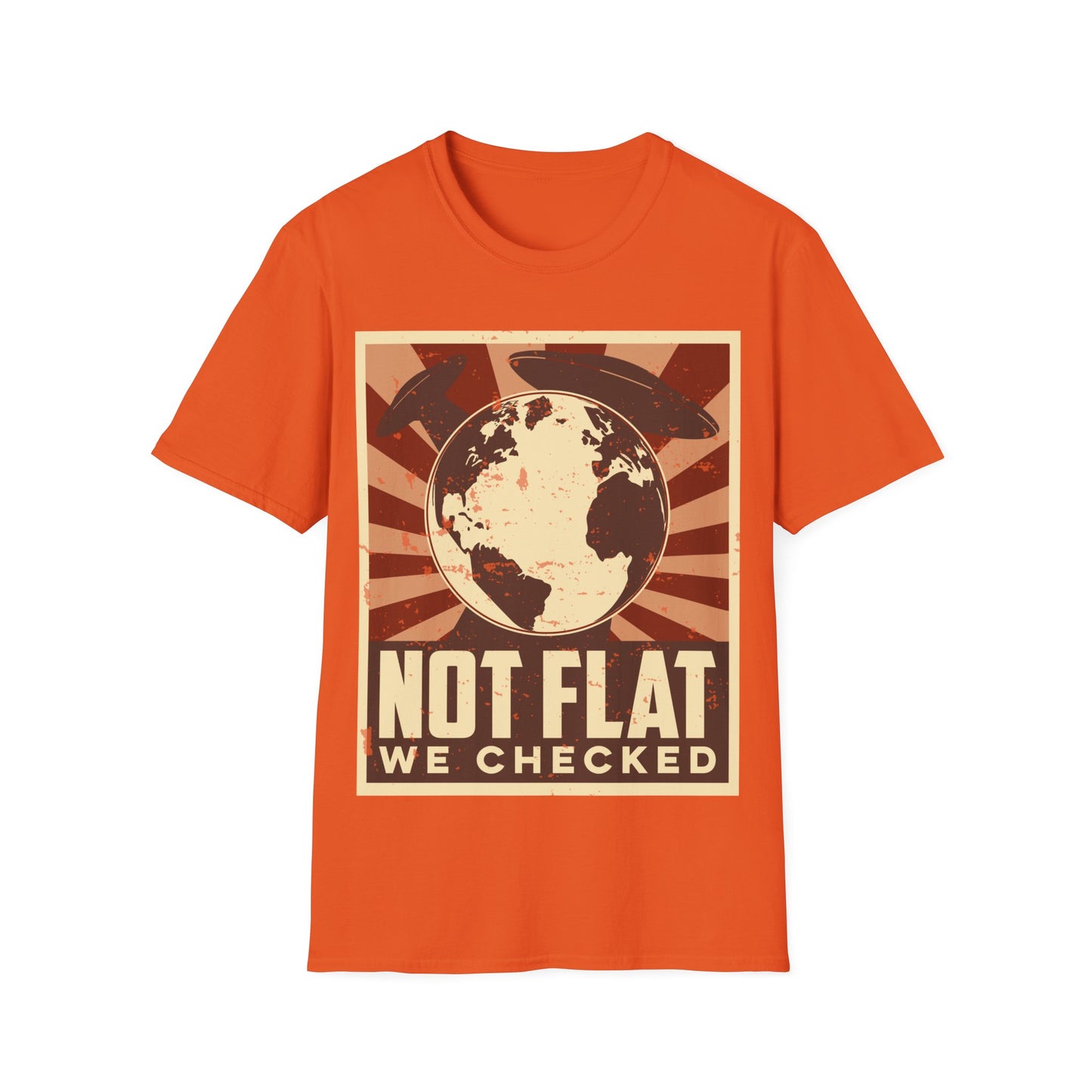 Not Flat  T-Shirt