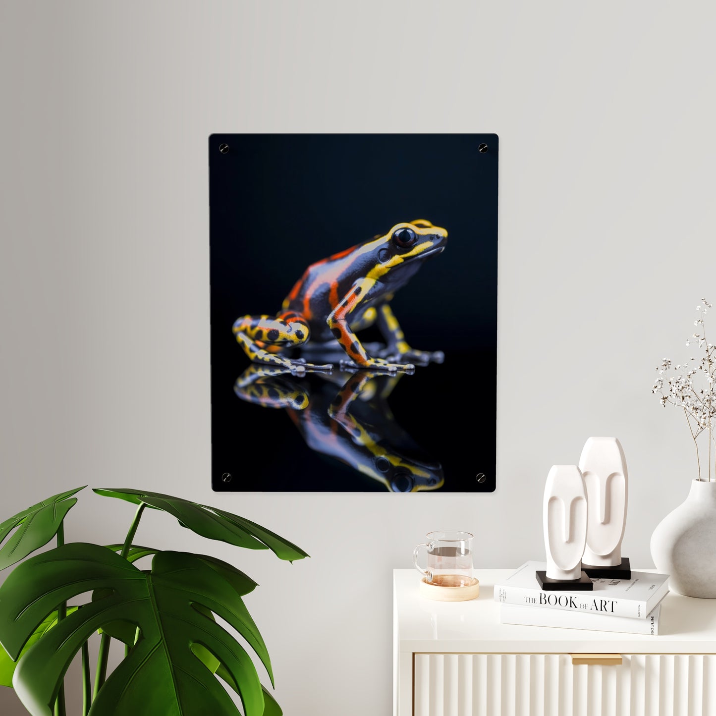 Modern Toad Acrylic Wall Art Panels Home Decor
