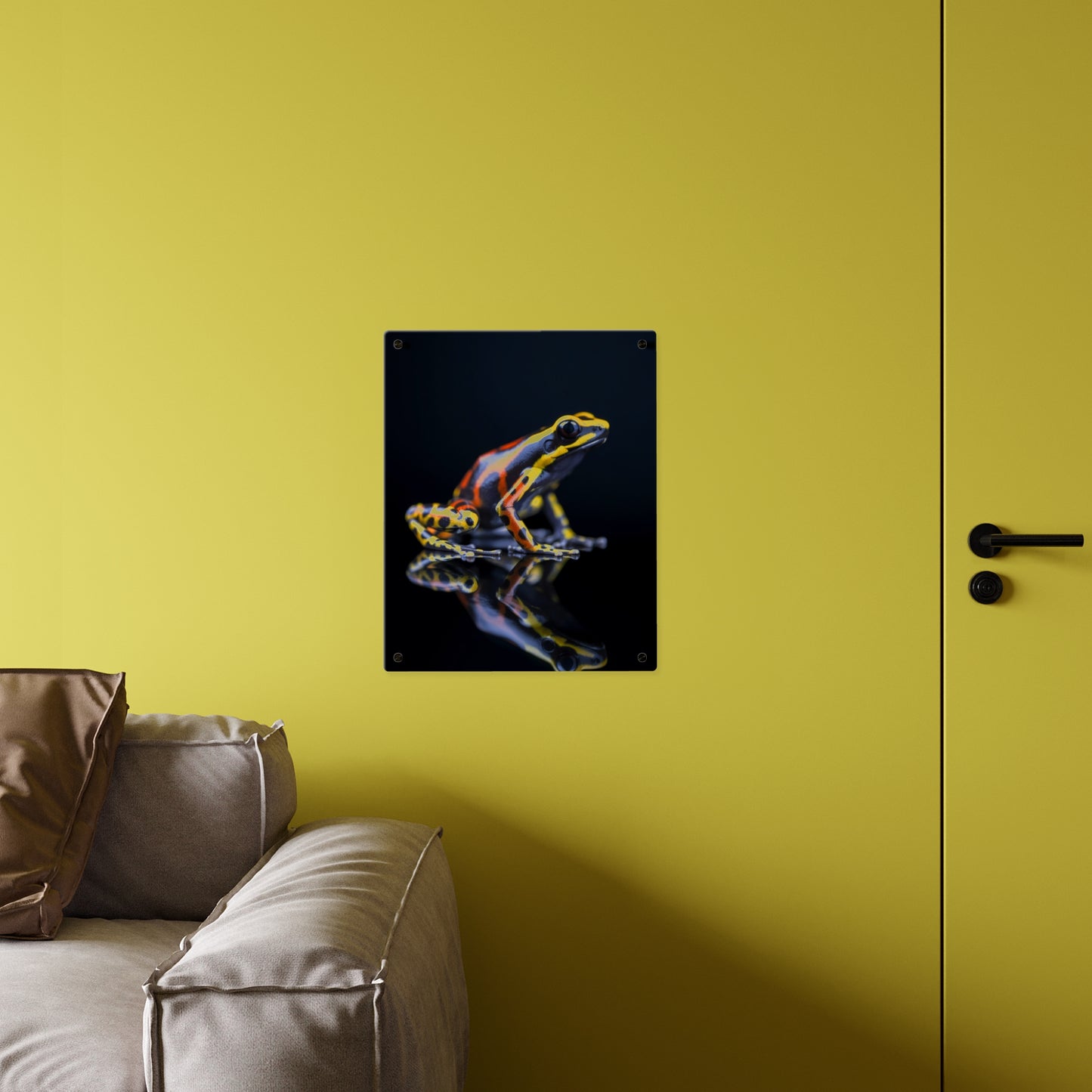 Modern Toad Acrylic Wall Art Panels Home Decor