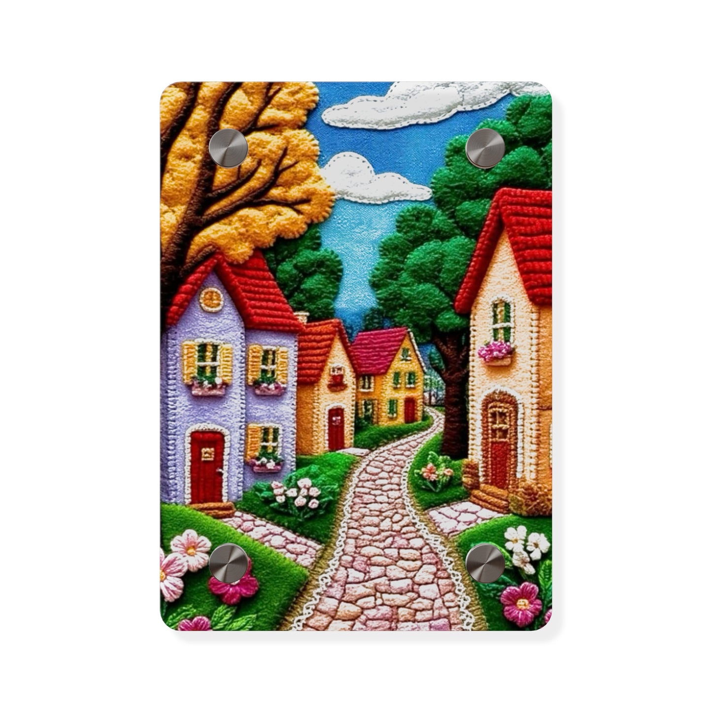 Vienna Strees  Acrylic Wall Art Panels Home Decor