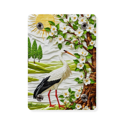 Crane Acrylic Wall Art Panels Home Decor