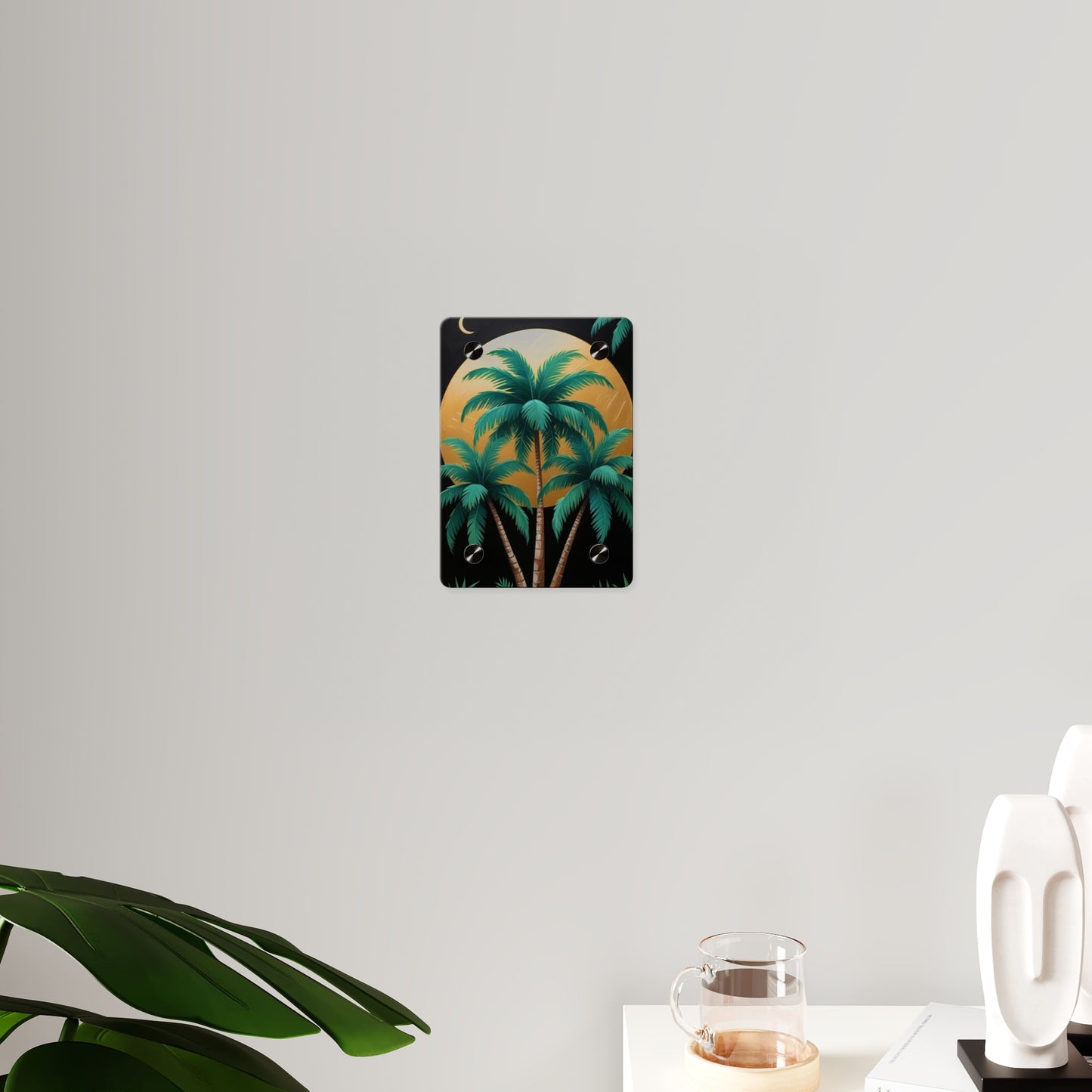 Coconut Acrylic Wall Art Panels Home Decor