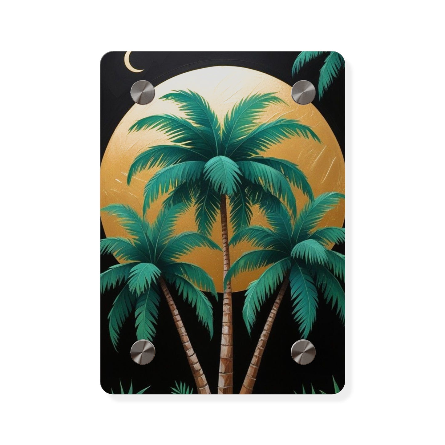 Coconut Acrylic Wall Art Panels Home Decor