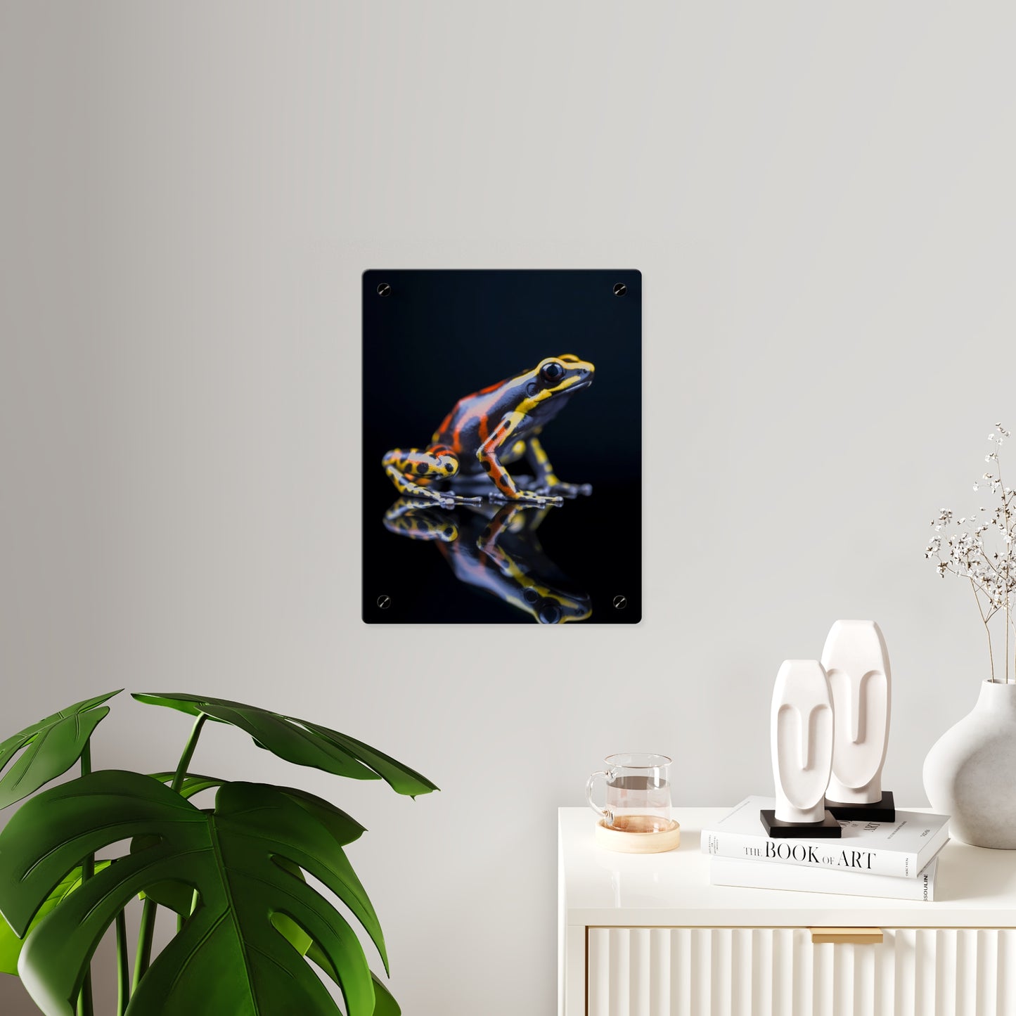 Modern Toad Acrylic Wall Art Panels Home Decor