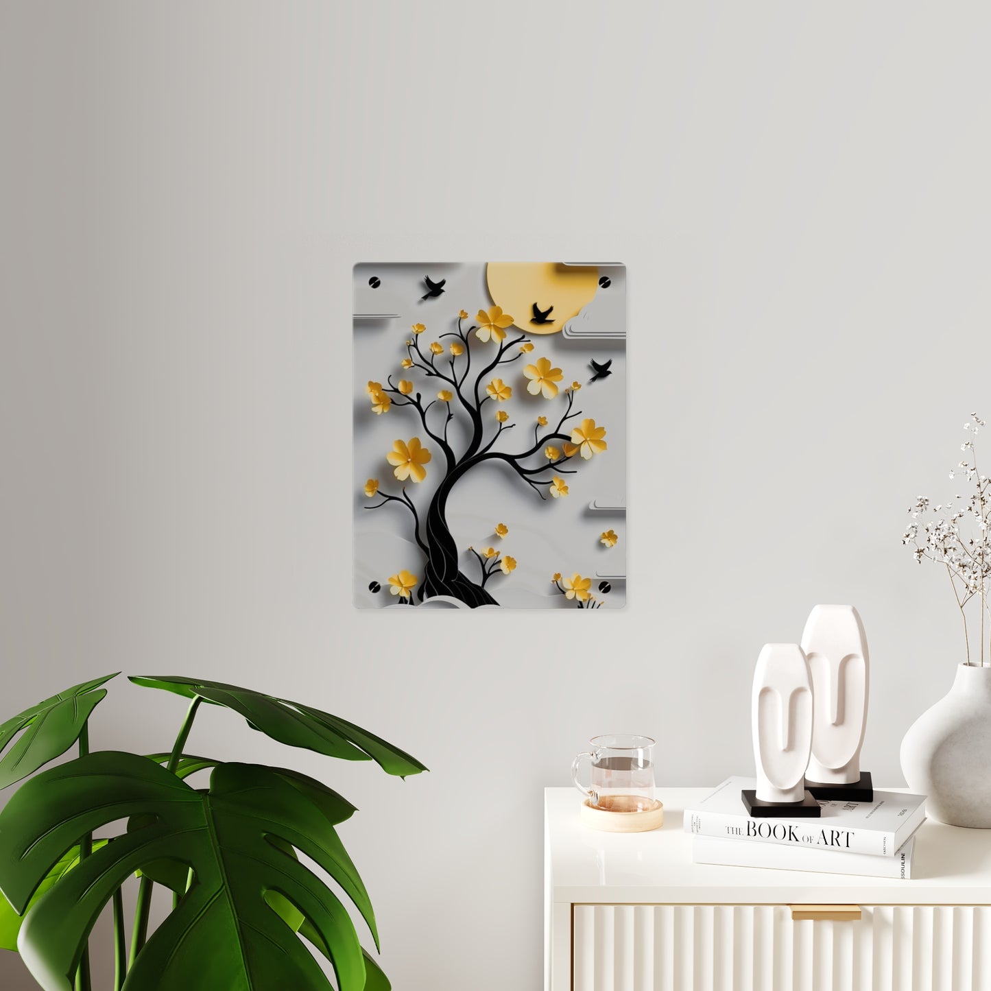 3d Art Tree Acrylic Wall Art Panels Home Decor