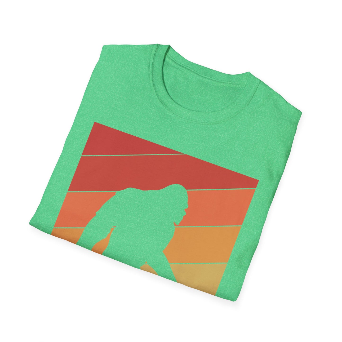Diagonal Retro Bigfoot T-Shirt