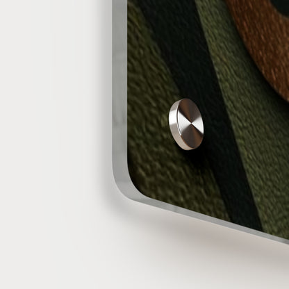 Potrait Afrohemian Acrylic Wall Art Panels Home Decor