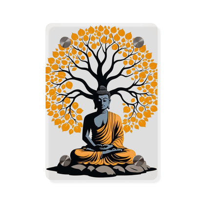 Budda Meditating Wall Art Panels Home Decor